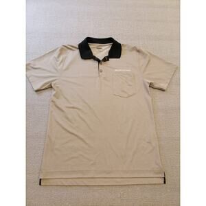 CINTAS Madison Square Garden Men M-SS Work Polo Light MSG Short Sleeve Grey
